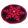 Christmas Tree Skirt knitting wool tree bottom apron atmosphere Decoration Christmas Tree Skirt snowflake
