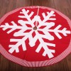 Christmas Tree Skirt knitting wool tree bottom apron atmosphere Decoration Christmas Tree Skirt snowflake