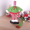 Christmas lovely hooded wine jacket wine bottle jacket cotton jacket wine bottle jacket Christmas decoration