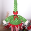 Christmas lovely hooded wine jacket wine bottle jacket cotton jacket wine bottle jacket Christmas decoration