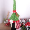 Christmas lovely hooded wine jacket wine bottle jacket cotton jacket wine bottle jacket Christmas decoration