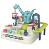  Dinosaur Adventure Toys Cars and Trains Passing Through the Tracks Sliding Manual Educational Toys