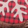 Gebu Maokou tree group shopping mall hotel Snowflake Christmas tree bottom decoration lattice Christmas tree group