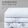 Polyester shower curtain leaves digital printing shower curtain creative shower curtain