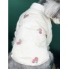 Dog clothes autumn and winter clothes cherry down jacket thickened Teddy Chenery bomeike fadou cute two legged clothes