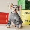 Dog clothes autumn and winter Teddy Chenery Bomei VIP small and medium-sized dog fashion reflective drawstring down jacket