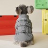 Dog clothes autumn and winter Teddy Chenery Bomei VIP small and medium-sized dog fashion reflective drawstring down jacket