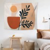 Thickeneda cloth tapestry exaggerated abstract style hanging cloth background cloth shielding cloth
