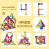 Assembled magnetic building blocks for early childhood education