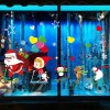 2021 Christmas window stickers static stickers shopping malls parties Christmas static stickers active atmosphere supplies
