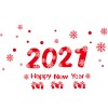 2021 Christmas window stickers static stickers shopping malls parties Christmas static stickers active atmosphere supplies