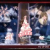2021 Christmas window stickers static stickers shopping malls parties Christmas static stickers active atmosphere supplies