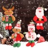 Christmas cloth pendant Santa Claus Snowman elk Christmas Tree Pendant atmosphere decoration