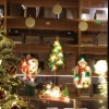 Christmas window decoration led sucker lamp Christmas window hanging lamp holiday decoration small colored lamp