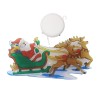 Christmas window decoration led sucker lamp Christmas window hanging lamp holiday decoration small colored lamp