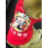 Cat clothes autumn and winter clothes Plush sweater blue cat English short hair proof small milk cat red festive pet new year clothes