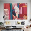 Dormitory bedroom background cloth ins wind hanging cloth lovely girl heart room decorative cloth wall cloth bedside tapestry