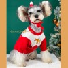 Dog clothes autumn winter knitwear Christmas Day festive Teddy Schnauzer bomecokee cat pet sweater