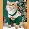 Dog clothes autumn winter knitwear Christmas Day festive Teddy Schnauzer bomecokee cat pet sweater