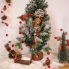 Led small lights Christmas decorations shop scene Christmas tree creative dress up pine cone bell lamp string
