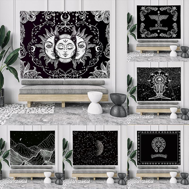 Ins Nordic bedroom decoration home tapestry hanging cloth direct selling anchor live broadcast background cloth hanging cloth