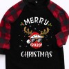 On0828 infant children's autumn winter christmas infant clothing baby long sleeve lattice contrast two-piece set