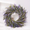 Pure natural Nordic Lavender simulation wreath home decoration wall hanging door Pendant