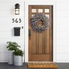Pure natural Nordic Lavender simulation wreath home decoration wall hanging door Pendant