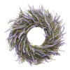 Pure natural Nordic Lavender simulation wreath home decoration wall hanging door Pendant