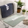 Simple household bathroom non slip floor mat carpet toilet door absorbent foot mat household toilet door mat