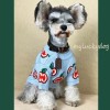 Dog clothes autumn and winter small dog thickened sweater Teddy cat Chenery Bomei Chai dog fashion pet sweater