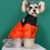 Dog clothes warm and thickened in winter Teddy Schnauzer Chai dog corky color matching pet down jacket