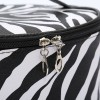 Women's large capacity waterproof cosmetic bag European and American personalized leopard Zebra Print storage bag Pu handbag