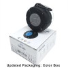 C618 bathroom Stereo Outdoor backpack ipx7 wireless waterproof Bluetooth speaker with suction cup