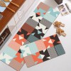 Durable non slip floor mat leather kitchen floor mat wash free oil proof Waterproof PVC floor mat