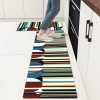 Durable non slip floor mat leather kitchen floor mat wash free oil proof Waterproof PVC floor mat