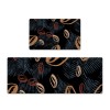 Durable non slip floor mat leather kitchen floor mat wash free oil proof Waterproof PVC floor mat
