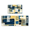 Durable non slip floor mat leather kitchen floor mat wash free oil proof Waterproof PVC floor mat