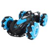 Gesture induction four-wheel drive stunt car dual-control sprayable drift boy children's toy car
