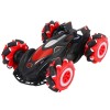 Gesture induction four-wheel drive stunt car dual-control sprayable drift boy children's toy car