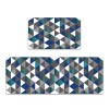 Durable non slip floor mat leather kitchen floor mat wash free oil proof waterproof kitchen floor mat