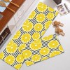 Black durable non slip floor mat leather kitchen floor mat wash free oil proof Waterproof PVC floor mat