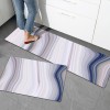 Durable non slip floor mat leather kitchen floor mat wash free oil proof Waterproof PVC floor mat