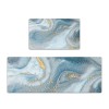 Durable non slip floor mat leather kitchen floor mat wash free oil proof Waterproof PVC floor mat