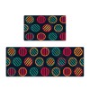 Durable non slip floor mat leather kitchen floor mat wash free oil proof Waterproof PVC floor mat