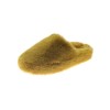 Candy-colored thick hairy slippers women wear net red flat bottom thick bottom large size 42 cotton slippers for autumn and winter