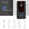Low power visual doorbell WiFi wireless doorbell night vision HD Intelligent Cloud Storage doorbell V7