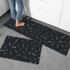 Durable non slip floor mat leather kitchen floor mat wash free PVC floor mat kitchen floor mat