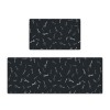 Durable non slip floor mat leather kitchen floor mat wash free PVC floor mat kitchen floor mat