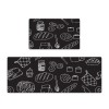 Durable non slip floor mat leather kitchen floor mat wash free PVC floor mat kitchen floor mat
